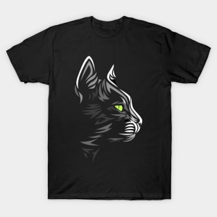 Tribal cat face T-Shirt